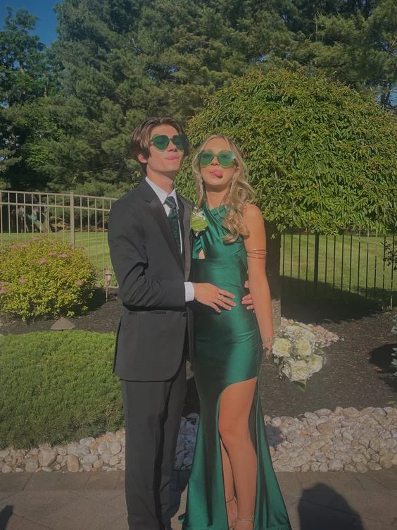 pastel prom dressesEmerald Green Sheath Prom Dress,Emerald Green Formal Gown Y6477